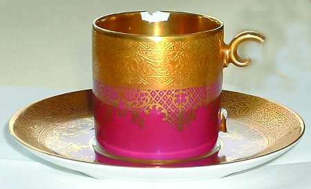 TIR399 Flat Demitasse Cup & Saucer Set