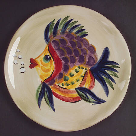 Under the Sea Salad Plate