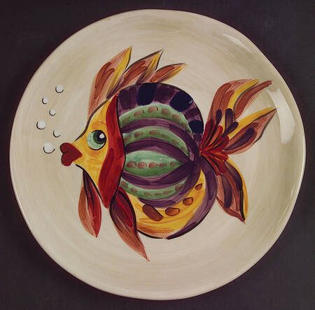 Under the Sea Salad Plate