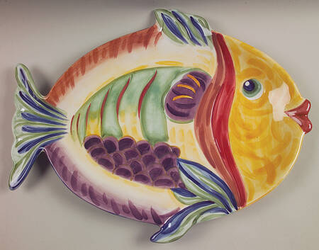 Under the Sea 20" Oval Serving Platter