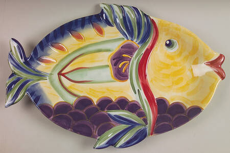 Under the Sea 18" Oval Serving Platter