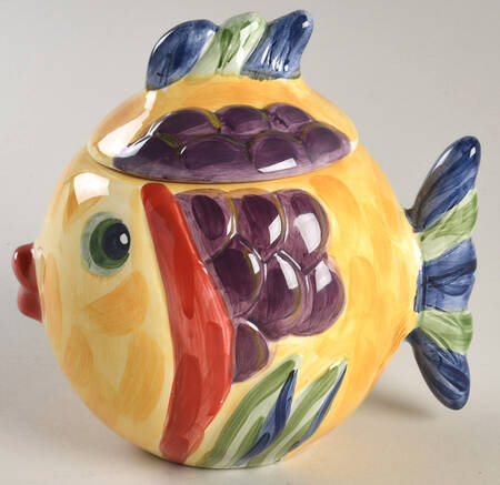 Under the Sea Sugar Bowl & Lid
