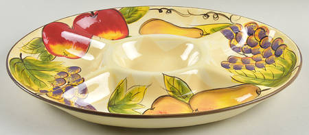 Harlequin Fruit 5-Part Relish