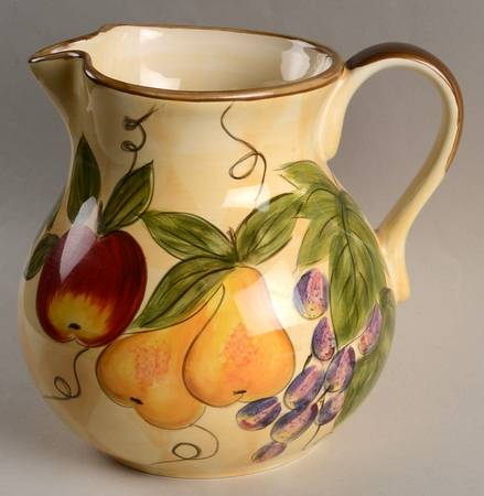 Harlequin Fruit 80 Oz Pitcher