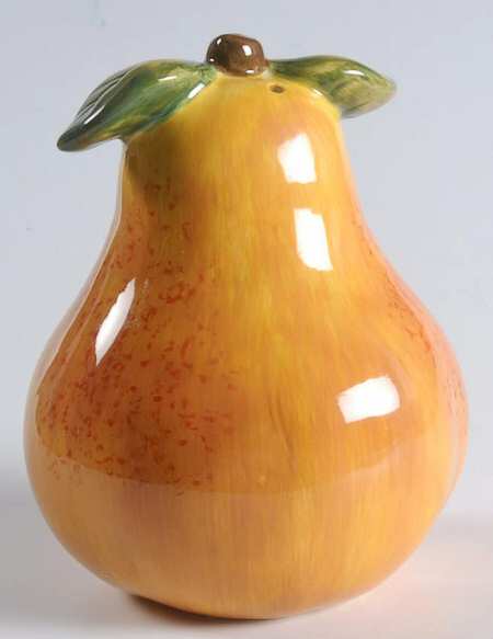 Harlequin Fruit Figural Salt Shaker