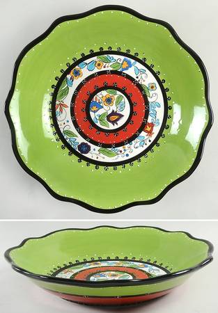 Kashmir 14" Pasta Serving Bowl