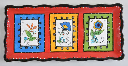 Kashmir Condiment Tray for Condiment Bowl Set