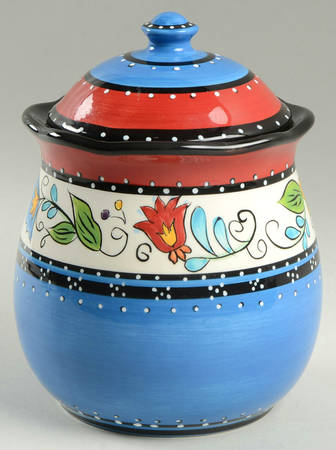 Kashmir Small Canister & Lid