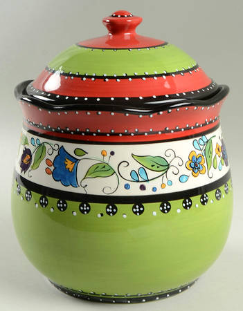 Kashmir Large Canister & Lid