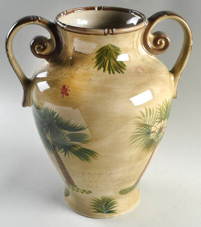 Bora Bora 16" Handled Vase