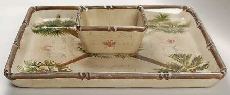 Bora Bora (2 Piece) Chip & Dip Set