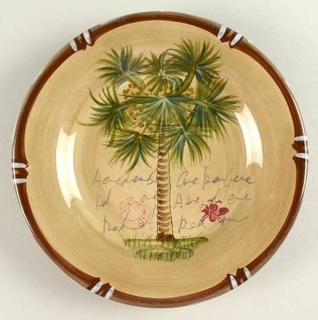 Bora Bora Salad Plate by Tabletops Unlimited