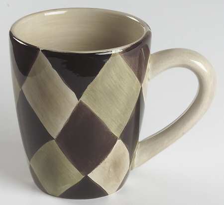 Harlequin Black Mug