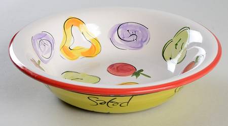 Salad 101 8" Individual Salad Bowl