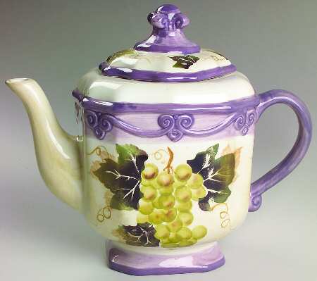 Merlot Teapot & Lid
