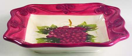 Merlot Large Rim Soup Bowl