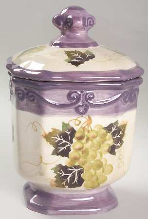 Merlot Medium Canister & Lid