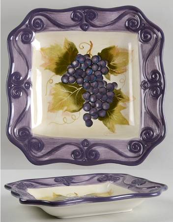 Merlot Large Rim Soup Bowl