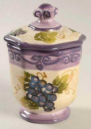 Merlot Sugar Bowl & Lid