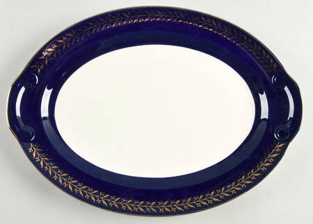 TST846 13" Oval Serving Platter