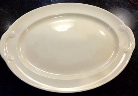 TST684 13" Oval Serving Platter
