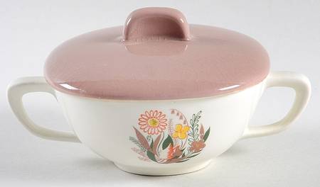 Nassau Sugar Bowl & Lid