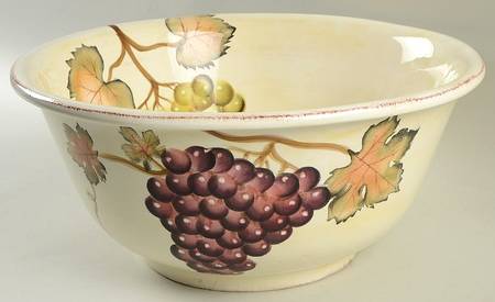Villa Grande 14" Round Deep Bowl
