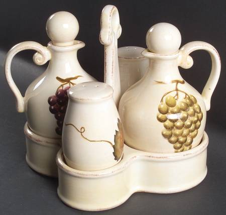 Villa Grande (7 Piece) Condiment Set