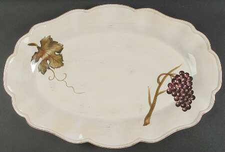 Villa Grande 21" Oval Serving Platter