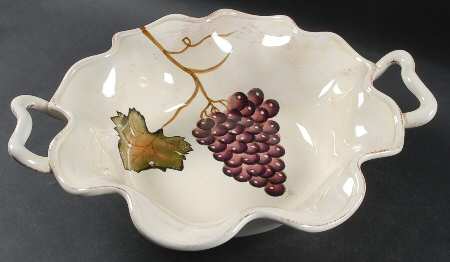 Villa Grande 14" Round Handled Bowl