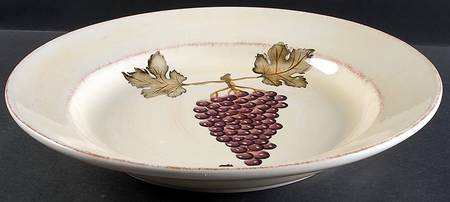Villa Grande 18" Deep Round Platter by Tabletops Unlimited