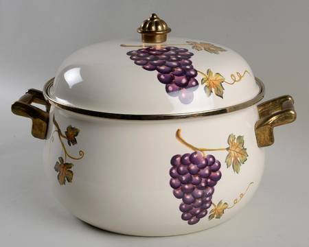 Villa Grande 8 Quart Metal Stockpot & Metal Lid
