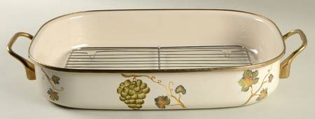 Villa Grande 16" Rectangular Roaster with Rack