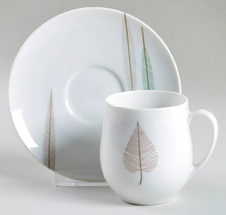 THO350 Flat Cup & Saucer Set
