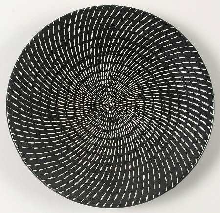 Celestial Coal Salad Plate