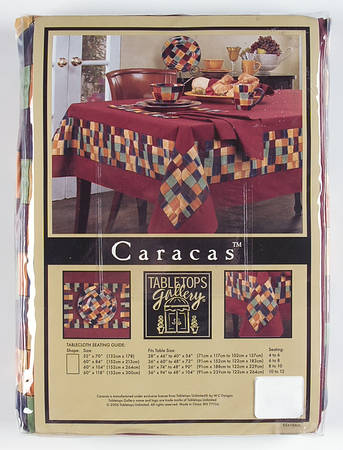 Caracas Rectangular Tablecloth 60" X 104"