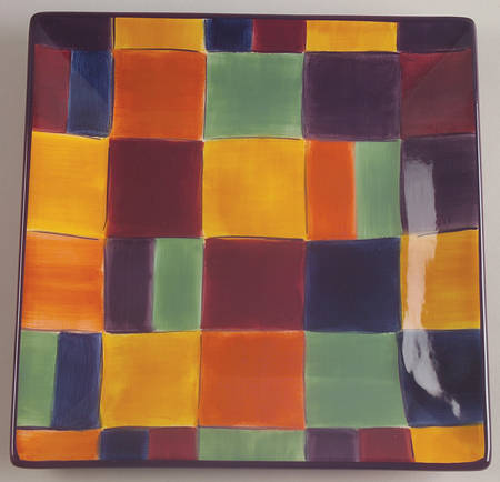 Caracas Square Salad Plate