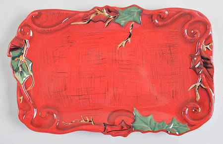 Winter 12" Rectangular Tray
