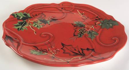 Winter 16" Chop Plate (Round Platter)