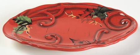 Winter Individual Cookie Plate