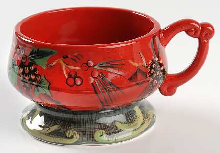 Winter Cup for Individual Teapot & Lid with Cup