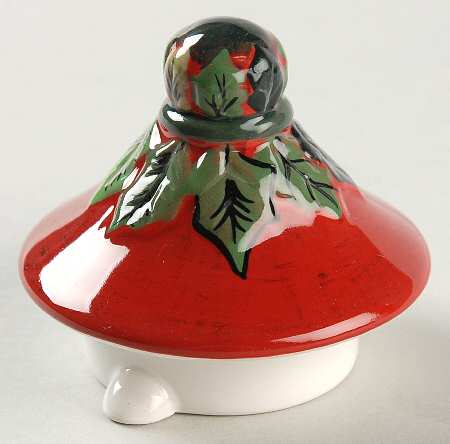 Winter Teapot Lid for Individual Teapot with Cup