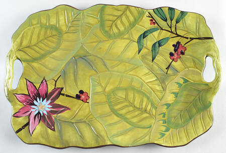 Lotus 18" Rectangular Tray