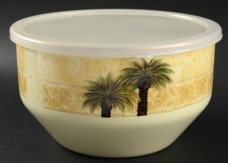 Bellagio 8.75" Metal Mixing Bowl & Plastic Lid