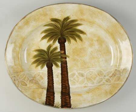 Bellagio 20" Deep Oval Serving Platter