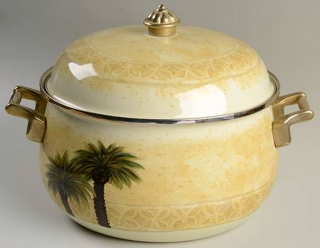 Bellagio 8 Quart Metal Stockpot & Metal Lid