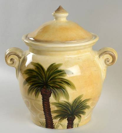 Bellagio Large Canister & Lid by Tabletops Unlimited