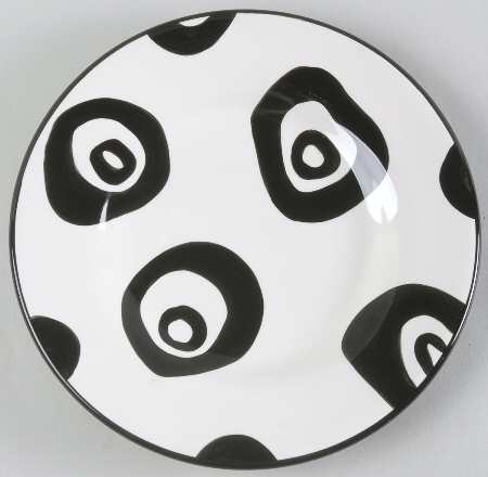 Panda Eyes Salad Plate