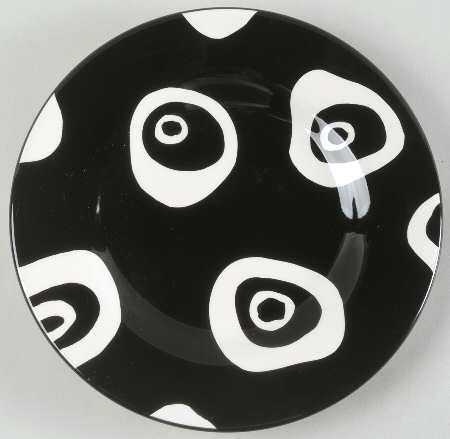 Panda Eyes Salad Plate