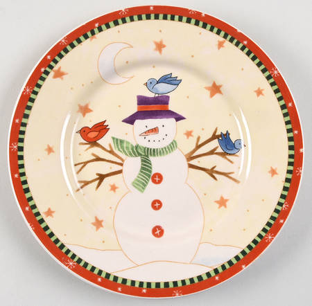 Merry Christmas Salad Plate by Thomson
